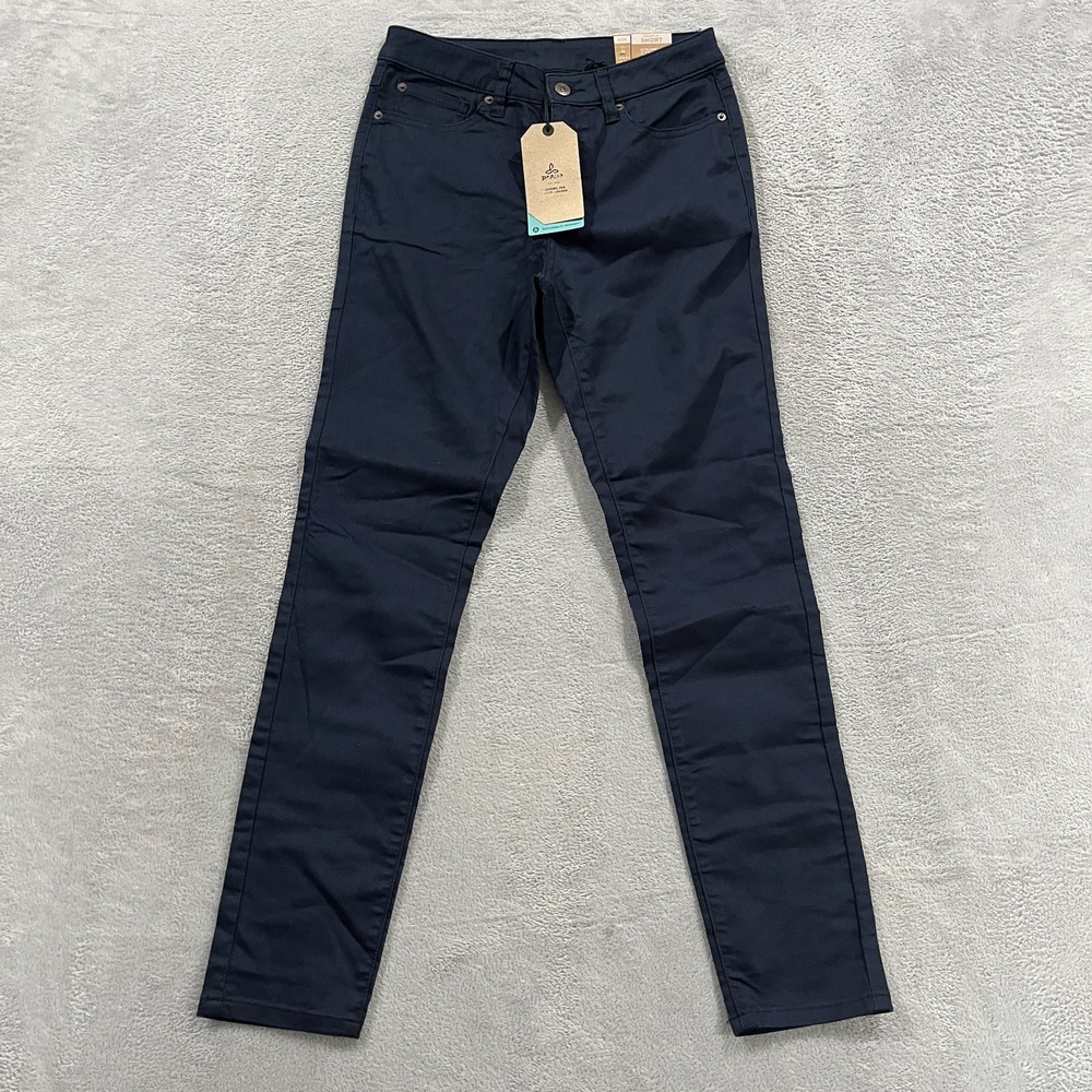Prana Kayla High Rise Skinny Leg Jeans Womens 0 Blue Denim Cotton Slim Fit